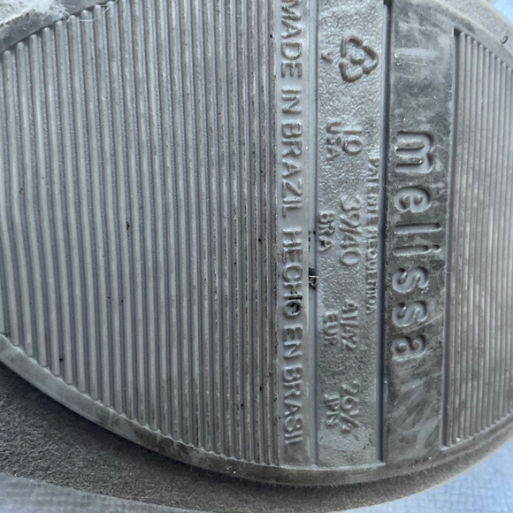 MELISSA MeoW grey sueded ballet flats w/ Cat Ears + cut out Nose USA 10 - Picture 5 of 8